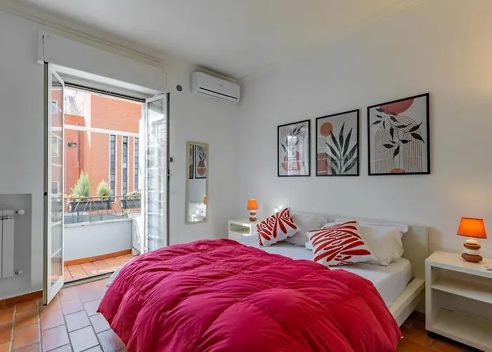 Milvio Bridge - Olympic Stadium, Farnesina, A-c